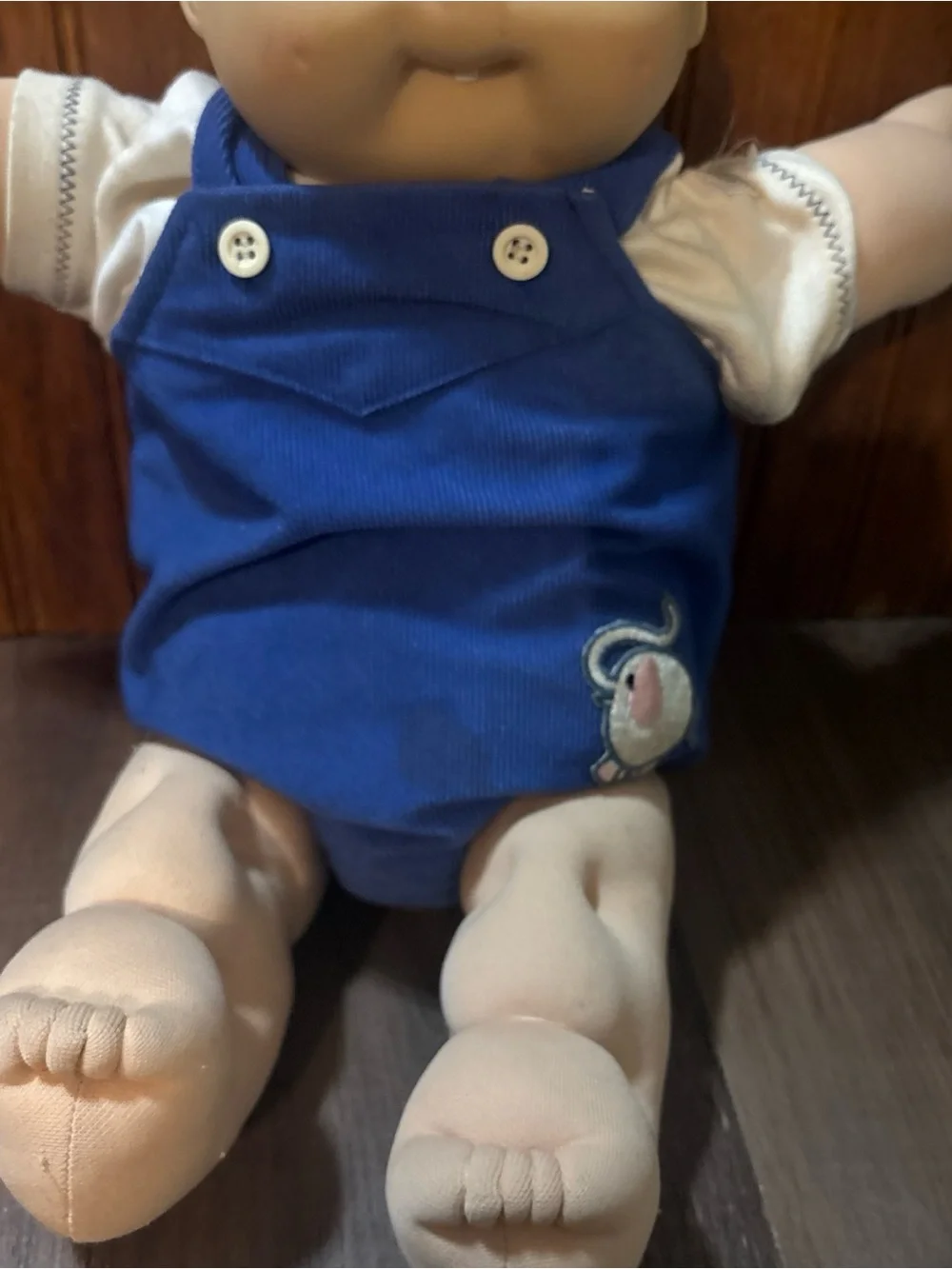 Vintage 1983 Cabbage Patch Doll w Blue Eyes and dimples